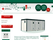 Tablet Screenshot of eventus-loc.com